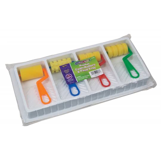 WonderFoam® Foam Rollers and Paint Tray